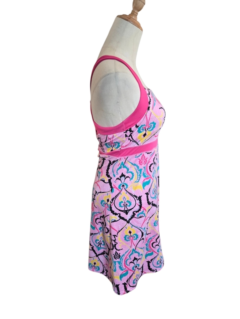 SOYBU PInk Patterned Athletic Mini Dress - Picture 3 of 7